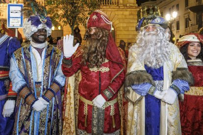 Cabalgata de los Reyes Magos en Burgos 2025.