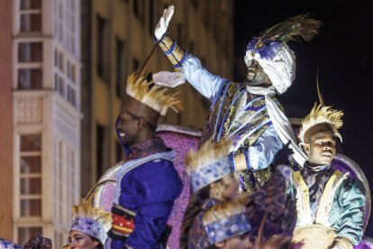 Cabalgata de los Reyes Magos en Burgos 2025.