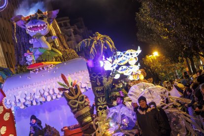 Cabalgata de los Reyes Magos en Burgos 2025.