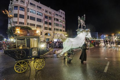 Cabalgata de los Reyes Magos en Burgos 2025.