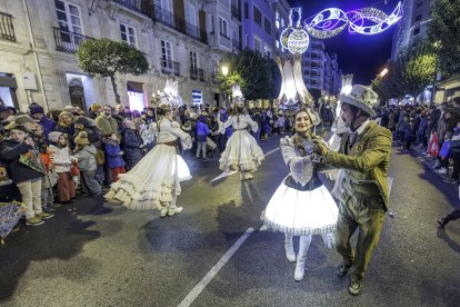 Cabalgata de los Reyes Magos en Burgos 2025.