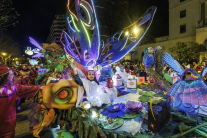 Cabalgata de los Reyes Magos en Burgos 2025.