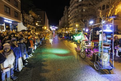 Cabalgata de los Reyes Magos en Burgos 2025.