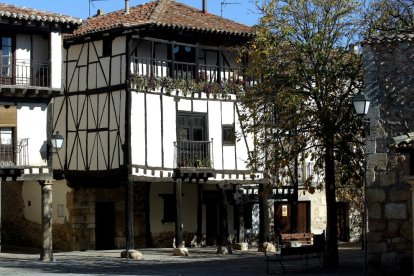 Imagen de la localidad de Covarrubias.