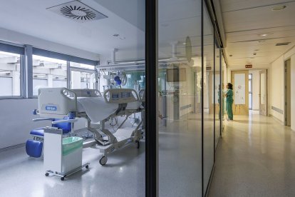 Imagen de la UCI pediátrica del HUBU.
