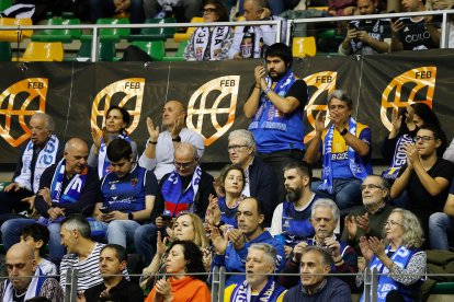 Imagen de la afición en el Coliseum.