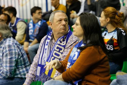 Imagen de la afición en el Coliseum.