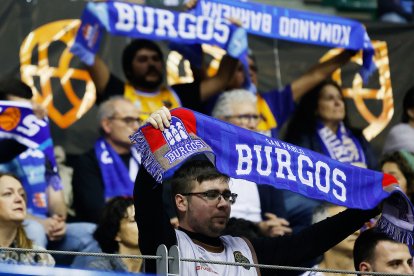 Imagen de la afición en el Coliseum.
