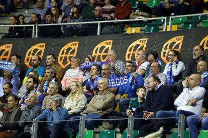 Imagen de la afición en el Coliseum.