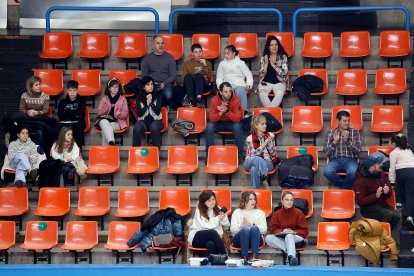 Imagen del partido entre el UBU San Pablo Burgos y el Proin Sevilla.