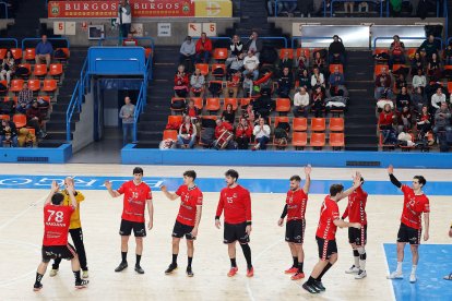 Imagen del partido entre el UBU San Pablo Burgos y el Proin Sevilla.
