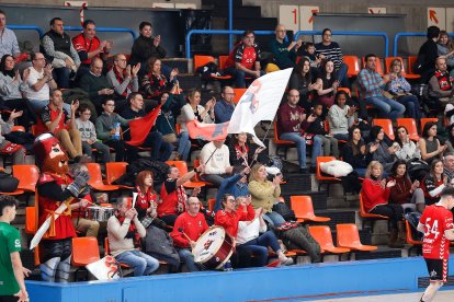 Imagen del partido entre el UBU San Pablo Burgos y el Proin Sevilla.
