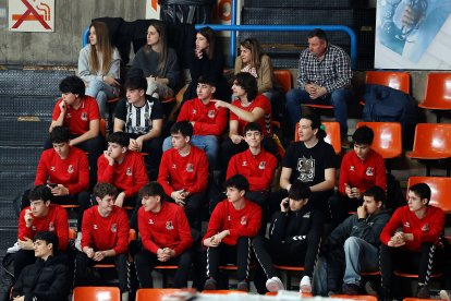 Imagen del partido entre el UBU San Pablo Burgos y el Proin Sevilla.