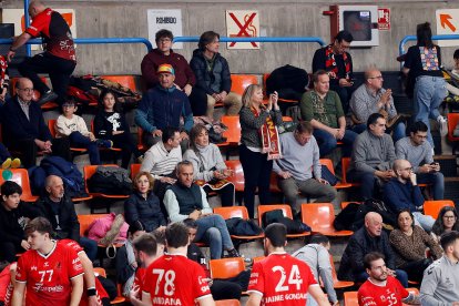 Imagen del partido entre el UBU San Pablo Burgos y el Proin Sevilla.