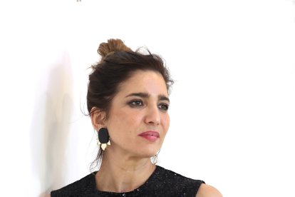 La actriz segoviana Lucía Jiménez, nominada a los premios Goya al mejor cortometraje de ficción por su debut como directora con 'El trono'