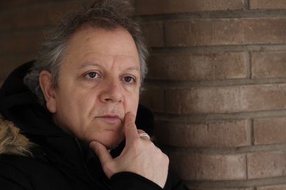 El actor vallisoletano Óscar de la Fuente, nominado al Goya como mejor actor de reparto por su papel en 'La casa'