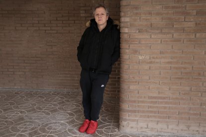 El actor vallisoletano Óscar de la Fuente, nominado al Goya como mejor actor de reparto por su papel en 'La casa'