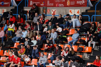 Imagen del partido entre el UBU San Pablo Burgos y Alcobendas.