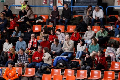 Imagen del partido entre el UBU San Pablo Burgos y Alcobendas.