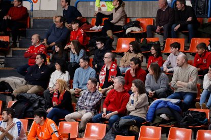 Imagen del partido entre el UBU San Pablo Burgos y Alcobendas.