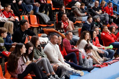 Imagen del partido entre el UBU San Pablo Burgos y Alcobendas.