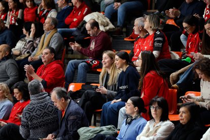Imagen del partido entre el UBU San Pablo Burgos y Alcobendas.