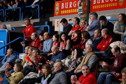 Imagen del partido entre el UBU San Pablo Burgos y Alcobendas.