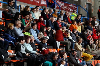 Imagen del partido entre el UBU San Pablo Burgos y Alcobendas.
