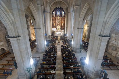 Imagen de la celebración de la entrega del Báculo de Oro.