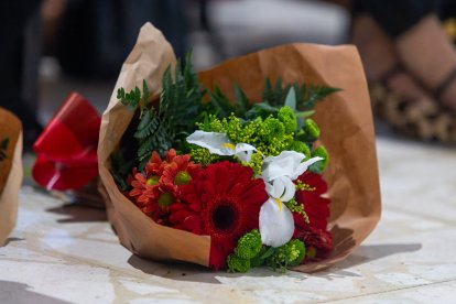 Imagen de la celebración de la entrega del Báculo de Oro.