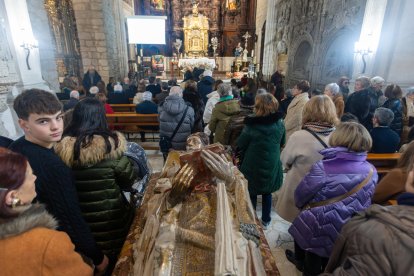 Imagen de la celebración de la entrega del Báculo de Oro.