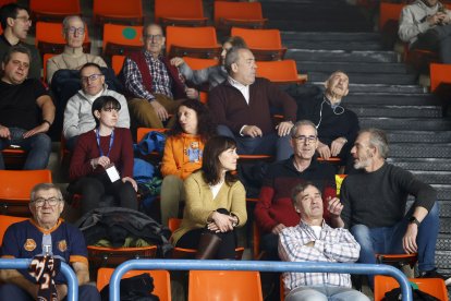 Imagen del partido entre Tizona y Menorca.