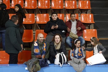 Imagen del partido entre Tizona y Menorca.