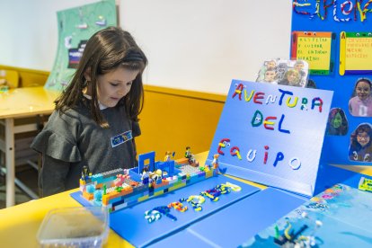 Instante de la First Lego League 2025 en Burgos.
