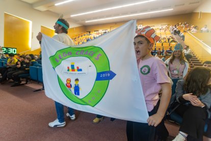 Instante de la First Lego League 2025 en Burgos.