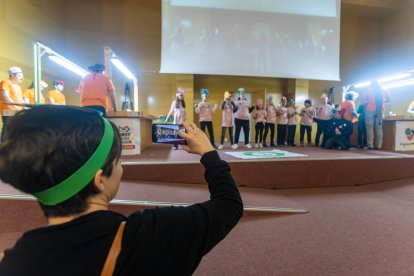 Instante de la First Lego League 2025 en Burgos.