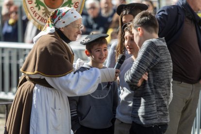 Instante de la fiesta de la matanza organizada por Los Cucos.