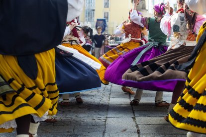 Instante de la fiesta de la matanza organizada por Los Cucos.
