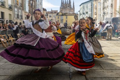 Instante de la fiesta de la matanza organizada por Los Cucos.