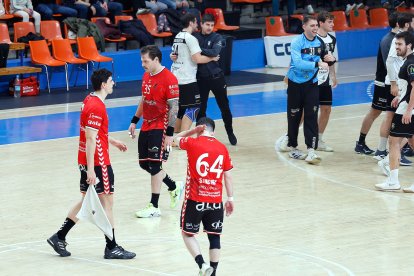 Imagen del partido entre el UBU San Pablo Burgos y Zarautz.