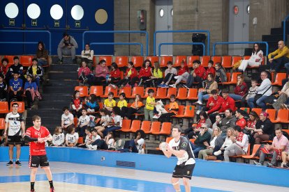 Imagen del partido entre el UBU San Pablo Burgos y Zarautz.