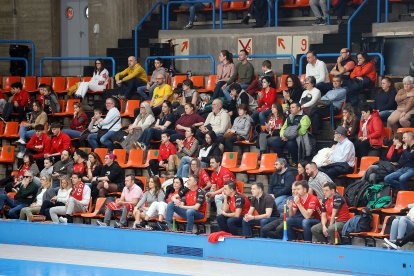 Imagen del partido entre el UBU San Pablo Burgos y Zarautz.