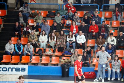Imagen del partido entre el UBU San Pablo Burgos y Zarautz.