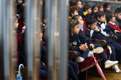 Instante de un 'Diverconcierto' en la Escuela Municipal de Música de Burgos.