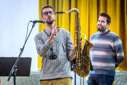 Instante de un 'Diverconcierto' en la Escuela Municipal de Música de Burgos.