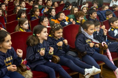 Instante de un 'Diverconcierto' en la Escuela Municipal de Música de Burgos.