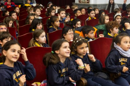 Instante de un 'Diverconcierto' en la Escuela Municipal de Música de Burgos.
