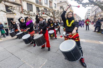 As ha sido el domingo de carnaval por el centro de Burgos.