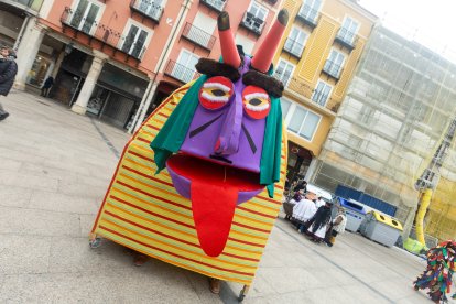 As ha sido el domingo de carnaval por el centro de Burgos.