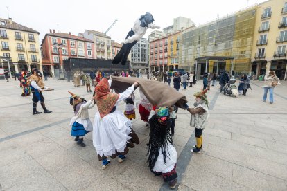 As ha sido el domingo de carnaval por el centro de Burgos.